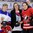 MALMO, SWEDEN - MARCH 29: Canada's Caroline Ouellette #13 and Russia's Iya Gavrilova #8 were named the Players of the Game for their respective teams during preliminary round action at the 2015 IIHF Ice Hockey Women's World Championship. (Photo by Andre Ringuette/HHOF-IIHF Images)

